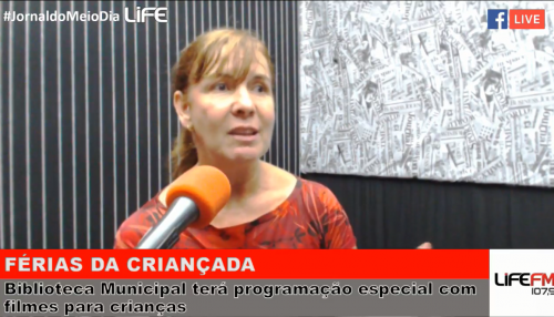 Diretora de Cultura Claudia Corradi fala sobre programação especial de férias da Secretaria de Cultura