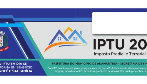 Carnês do IPTU começam a ser entregues Hoje (21)