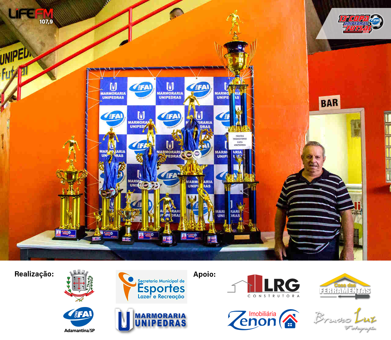 Fotos Abertura Copa UNIPEDRAS de Futsal 2019