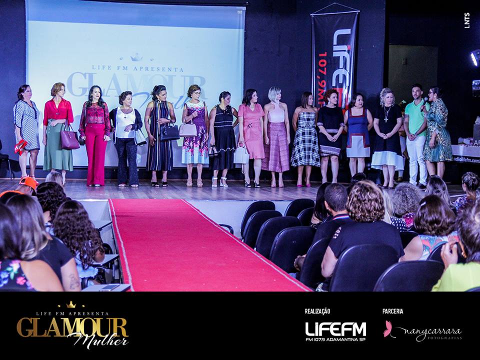 Rádio Life FM, CVV e Interact Club promovem Glamour Mulher 2019 esta semana
