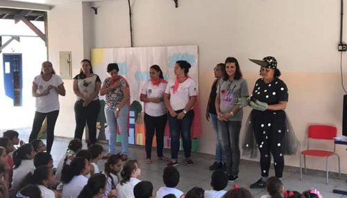 Equipe da ESF do Jardim Adamantina realiza ação de promoção e prevenção de doenças na EMEF Prof. Eurico Leite de Moraes