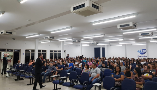Unifai em parceria com  o Conselho Regional de Administração, CRA, realizam palestra sobre empreendedorismo