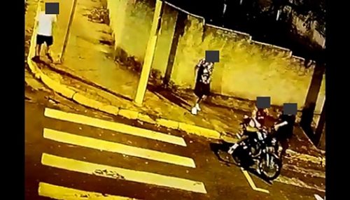 Ladrões tentam furtar moto no centro de Adamantina e um homem é preso em flagrante pela PM