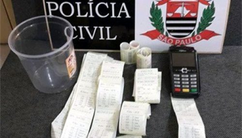 Polícia Civil de Pacaembu apreende objetos utilizados para prática de jogo do bicho