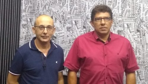 Padre Afonso, da Paróquia Nossa Senhora de Fátima, de Adamantina, o entrevistado do Jornal do Meio Dia pela Rádio Life FM, desta terça feira