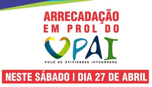 Clínica PAI Nosso Lar de Adamantina promove arrecadação de alimentos neste sábado