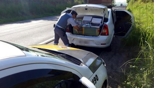 Fiscalização apreende mais de 14 mil relógios e óculos de sol vindos do Paraguai sem nota fiscal