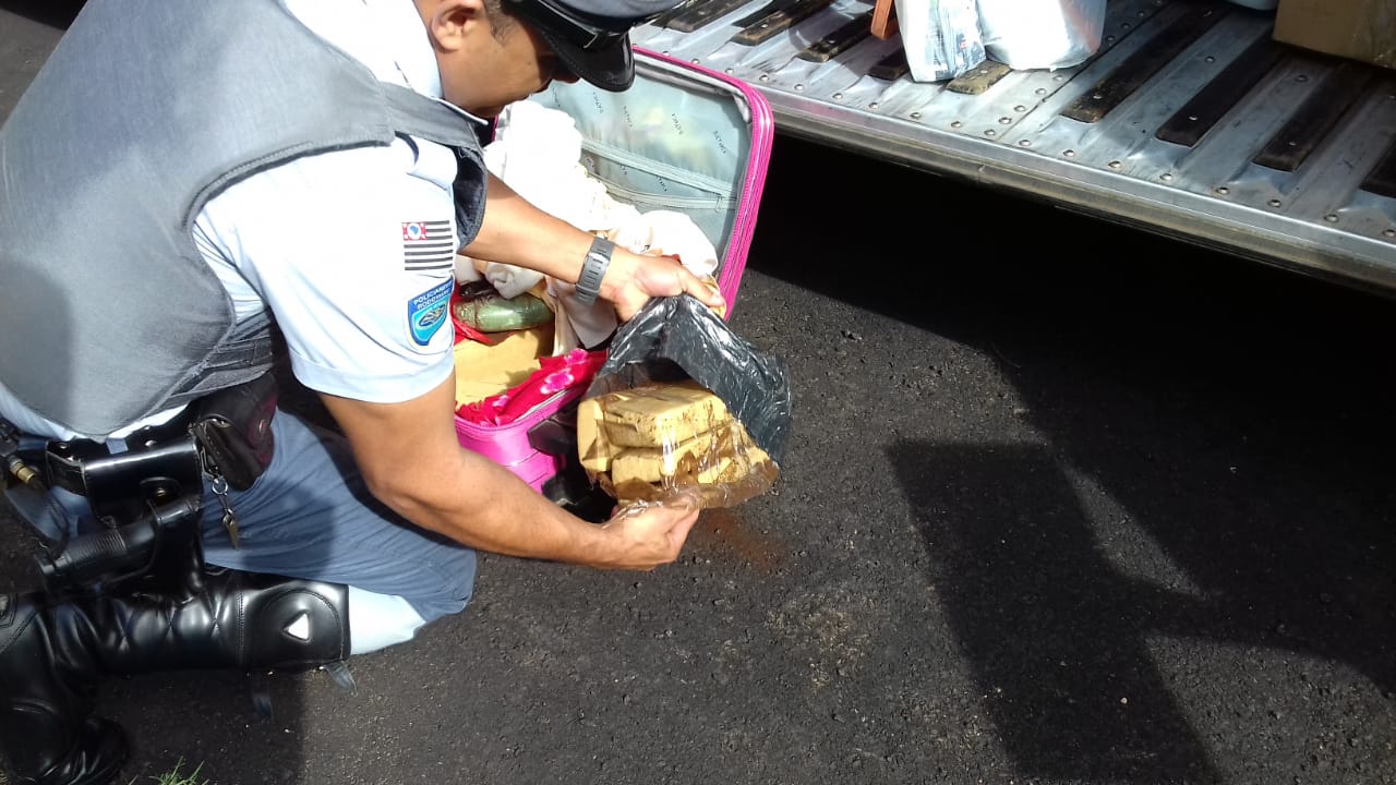 Polícia Rodoviária registra ocorrência de tráfico na SP-425 em Parapuã nesta segunda feira