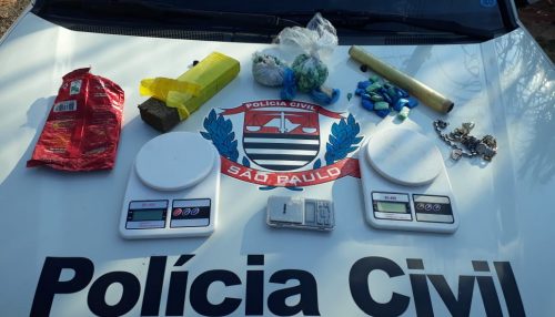 Traficante é preso pela Polícia Civil em Regente Feijó