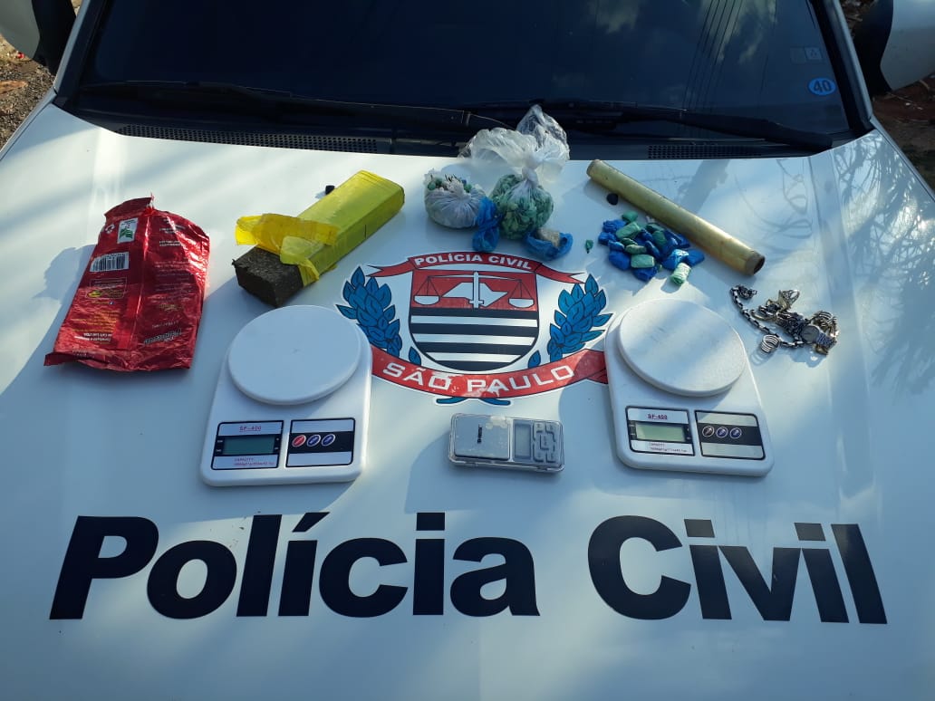 Traficante é preso pela Polícia Civil em Regente Feijó