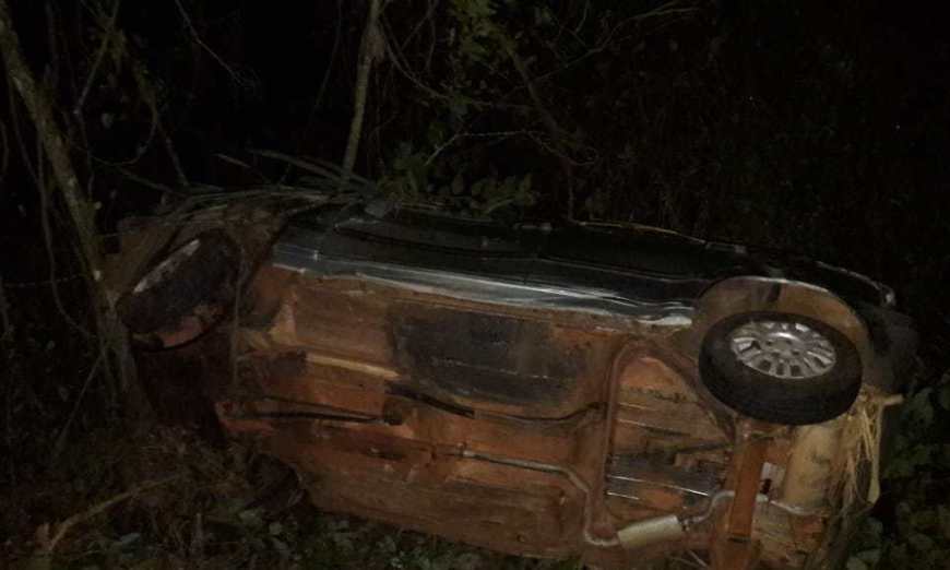 Acidente deixa duas pessoas feridas na vicinal que liga Osvaldo Cruz a Salmourão