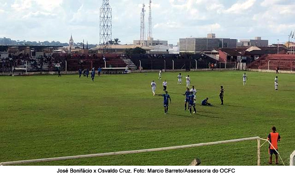 Osvaldo Cruz F.C. perde para José Bonifácio e se afasta G-4 na Segunda Divisão Paulista