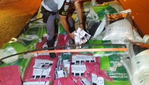 Polícia Rodoviária apreende 350 mil maços de cigarros contrabandeados em Dracena