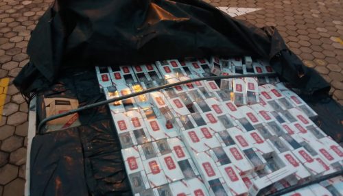 Polícia Rodoviária registra ocorrência de contrabando de cigarros