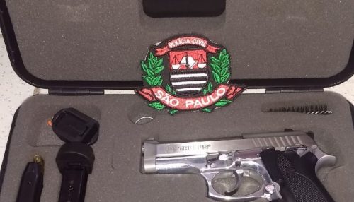 Polícia Civil apreende a arma e outros objetos relacionados ao feminicídio ocorrido em Adamantina