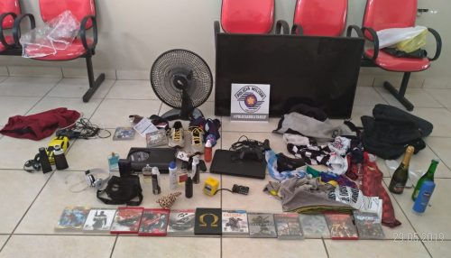 Polícia Militar de Osvaldo Cruz apreende 03 adolescentes por ato infracional/furto qualificado