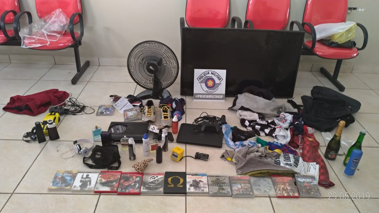 Polícia Militar de Osvaldo Cruz apreende 03 adolescentes por ato infracional/furto qualificado