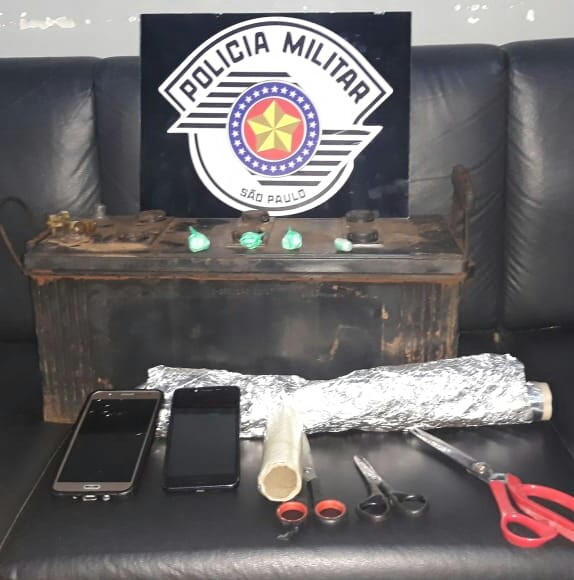 Durante Operação São Paulo Mais Seguro, Polícia Militar prende três pessoas e apreendendo produtos de furto e droga em Dracena