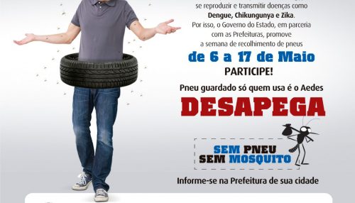 SAAMA promove campanha para recolhimento de pneus velhos em Adamantina