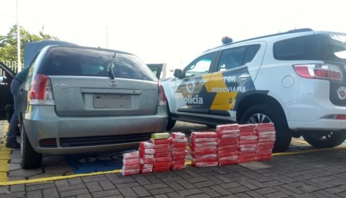 Polícia Rodoviária detém condutor de veículo portando entorpecentes na Rodovia Raposo Tavares