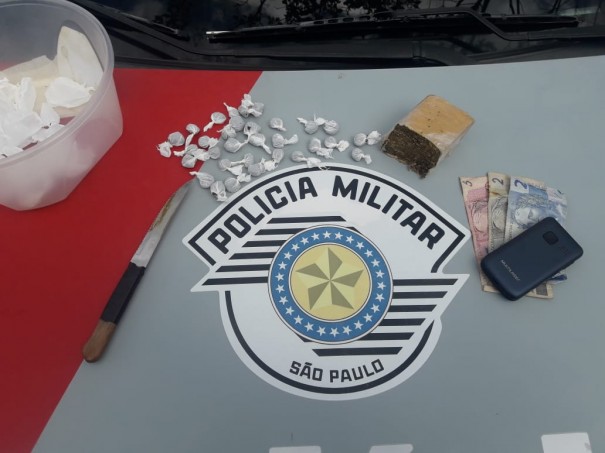 Polícia Militar de OC prende homem por tráfico na Vila Cavaru