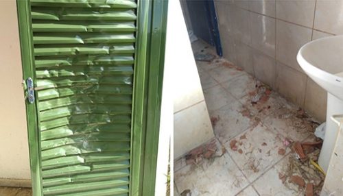 Atos de vandalismo no Estádio Municipal Antônio Goulart Marmo e na quadra do Projeto Asa de Adamantina