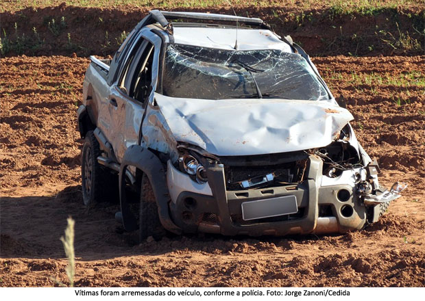 Jovem morre e outro fica ferido após acidente de trânsito em estrada vicinal em Dracena