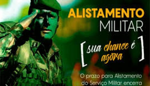Prazo para alistamento termina no próximo domingo (30)