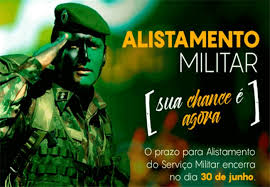 Prazo para alistamento termina no próximo domingo (30)