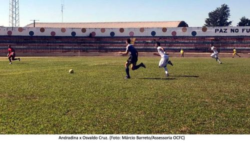 Osvaldo Cruz F.C. perde em Andradina e está eliminado na Segundona do Paulistão