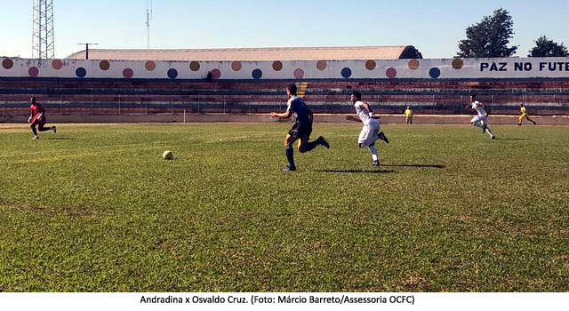 Osvaldo Cruz F.C. perde em Andradina e está eliminado na Segundona do Paulistão
