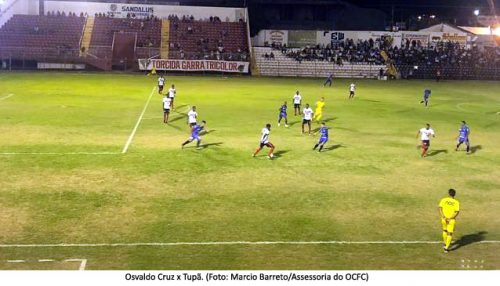 Osvaldo Cruz F.C. vence o Tupã, e conquista a 3ª vitória na Segundona