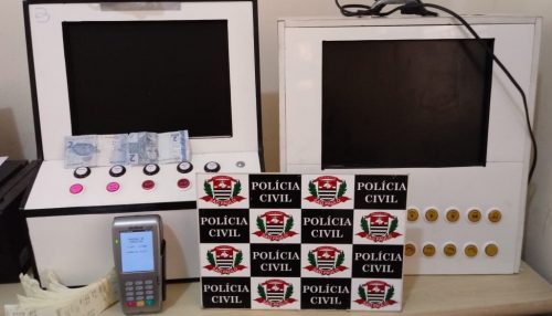 Ação da Polícia Civil apreende máquinas de caça-níquéis e de jogo de bicho em Panorama