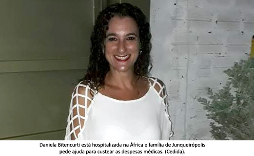 Professora universitária está internada com malária cerebral na África