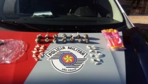 Polícia apreende carro de visitantes na vicinal do Presídio de Lucélia com quantidade considerável de drogas