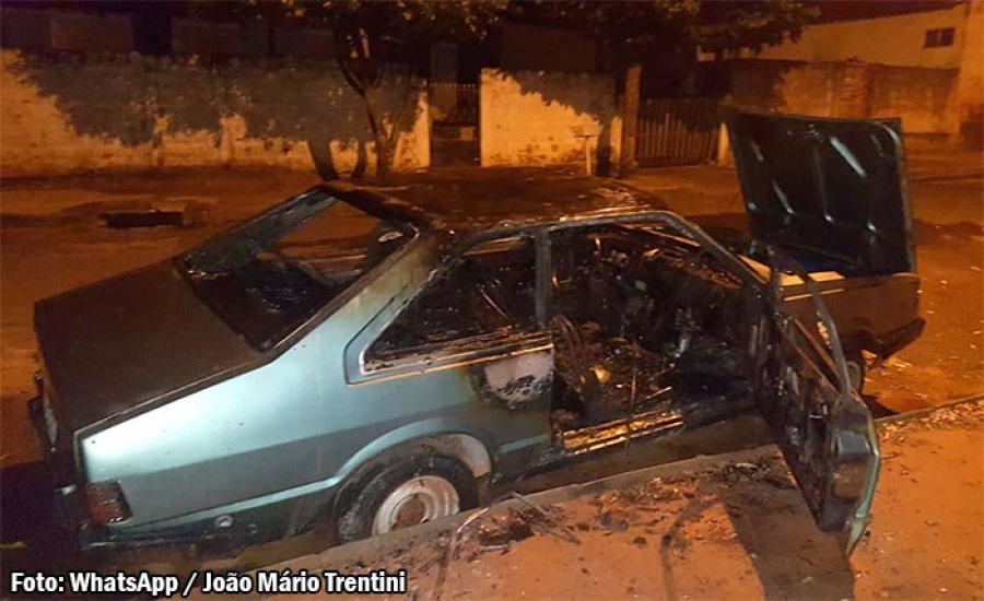 Homem é detido acusado de atear fogo no carro da ex-companheira em Iacri