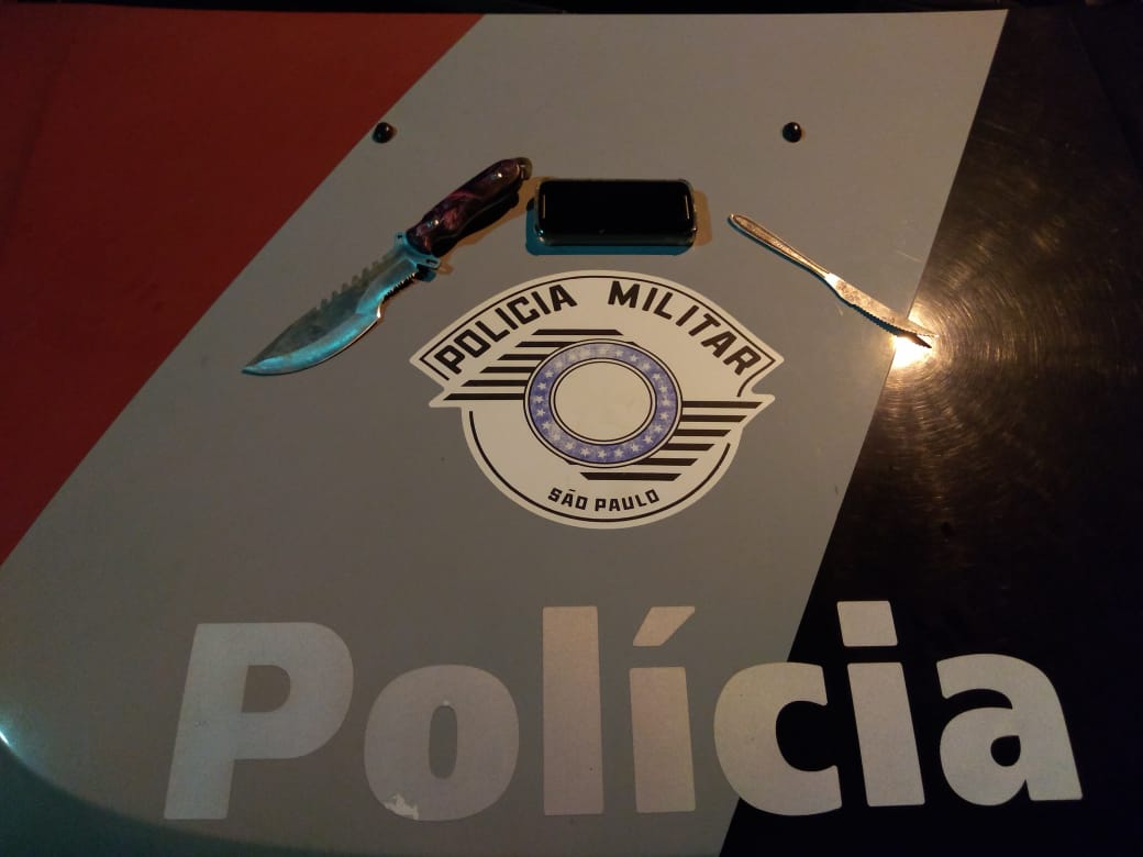 Polícia Militar prende em flagrante dupla que cometeu roubo em Paulicéia
