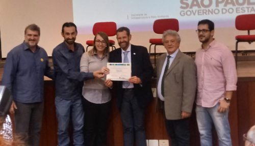 Adamantina participa de cerimônia de qualificação para certificação do Programa Município VerdeAzul