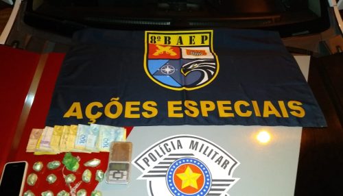 Policiais do BAEP prendem duas mulheres por tráfico de drogas em Dracena