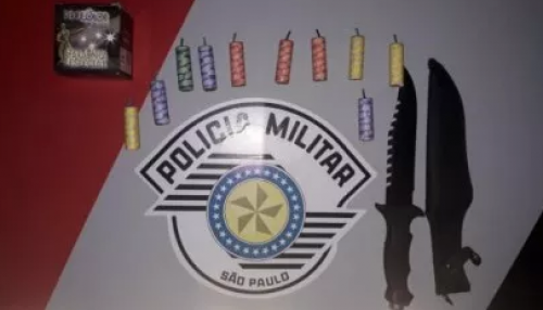 Dois atiradores explodem bombas próximo ao TG e acabam detidos pela PM na companhia de outro maior e duas adolescentes