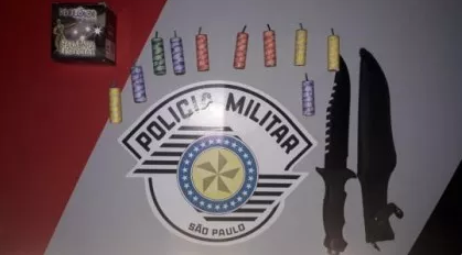 Dois atiradores explodem bombas próximo ao TG e acabam detidos pela PM na companhia de outro maior e duas adolescentes