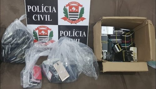 Operação de combate a receptação de celulares roubados apreende vários aparelhos no Oeste Paulista