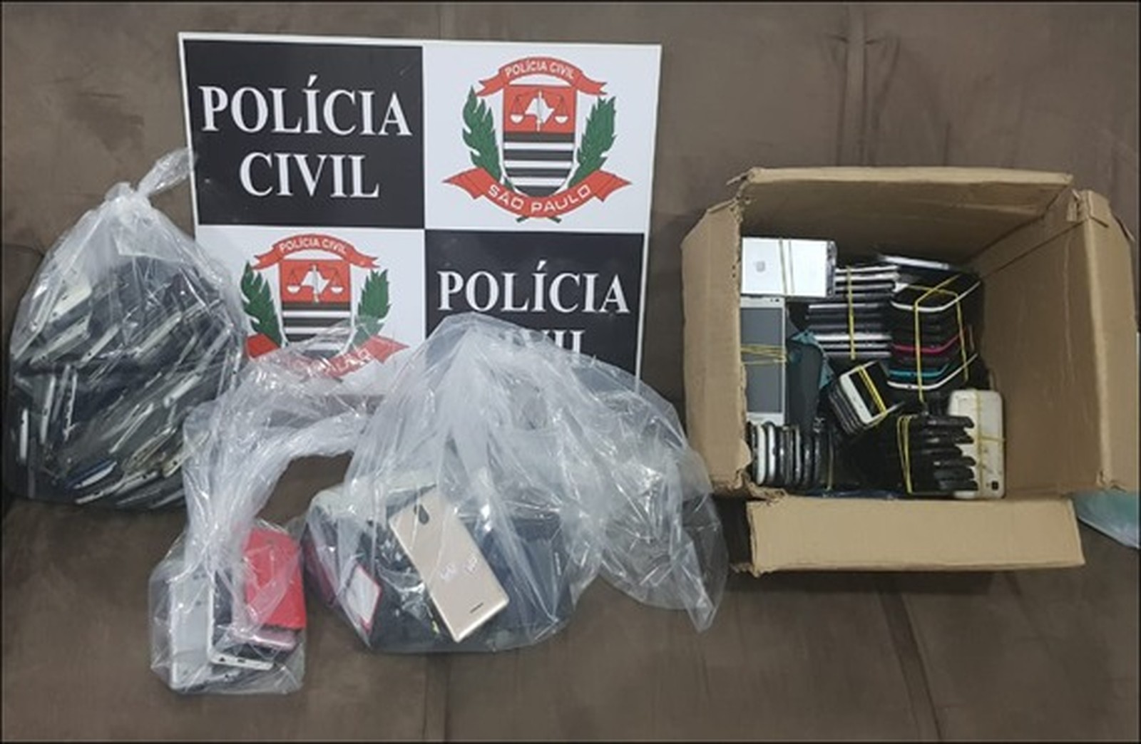 Operação de combate a receptação de celulares roubados apreende vários aparelhos no Oeste Paulista