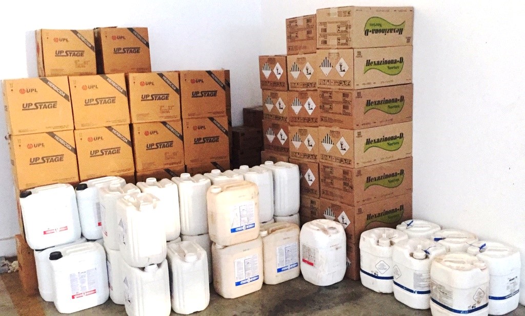 Polícia Civil localiza proprietário de defensivos agrícolas furtados