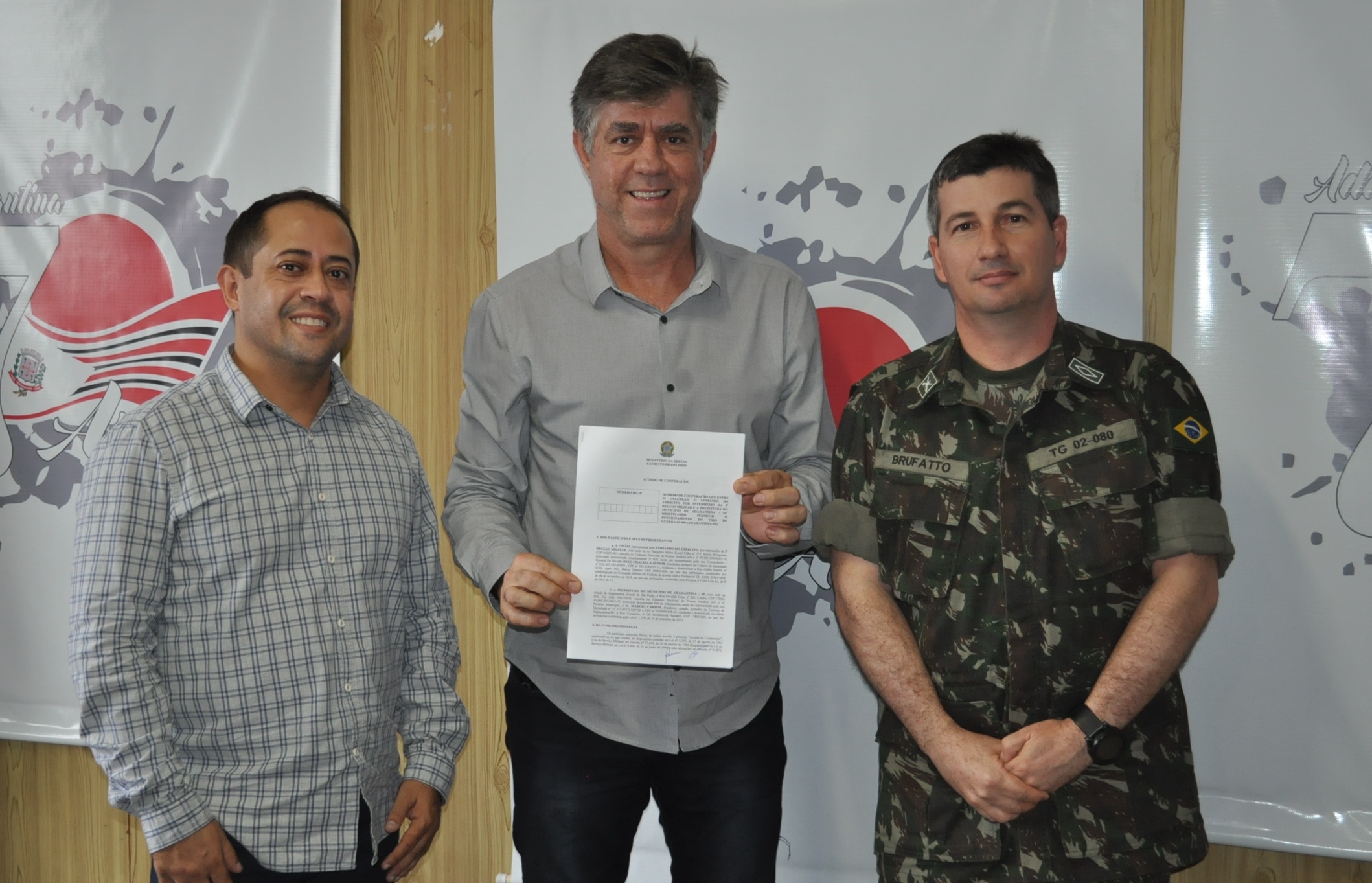 Prefeitura de Adamantina e Exército Brasileiro celebram Acordo de Cooperação para permitir funcionamento do Tiro de Guerra