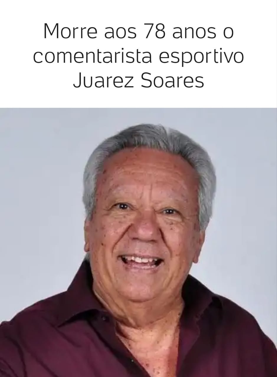Juarez Soares morre aos 78 anos em São Paulo