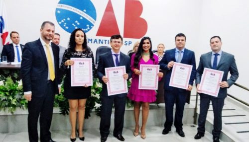 OAB de Adamantina empossa novos diretores para o triênio 2019/2021