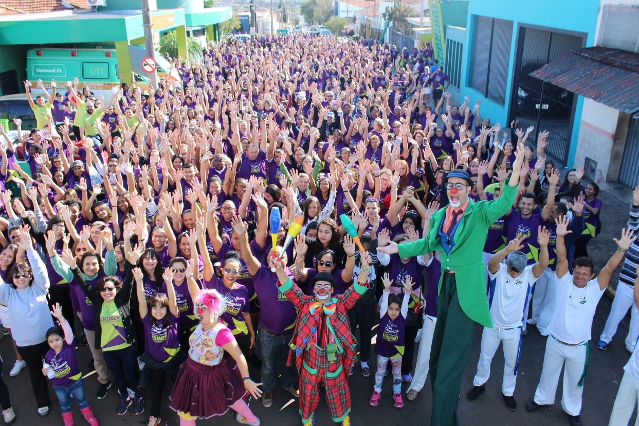 7ª Caminhada Unimed De Bem com a Vida movimenta 13 cidades da região