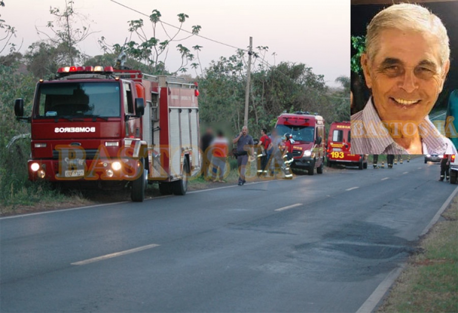 Acidente fatal na Vicinal Bastos Tupã, motorista envolvido fugiu do local