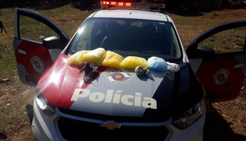 Polícia Militar apreende drogas em Pompéia